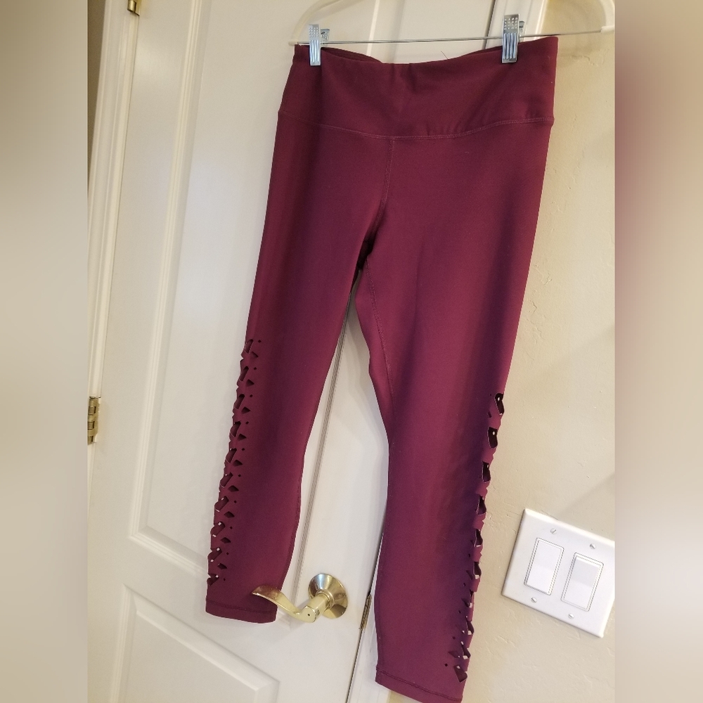 90 Degrees Yoga Pants w/ Cut Outs